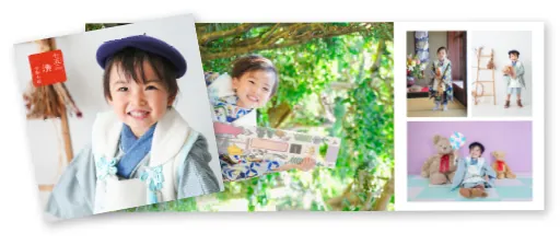 七五三ベーシックプランのアルバム見本
